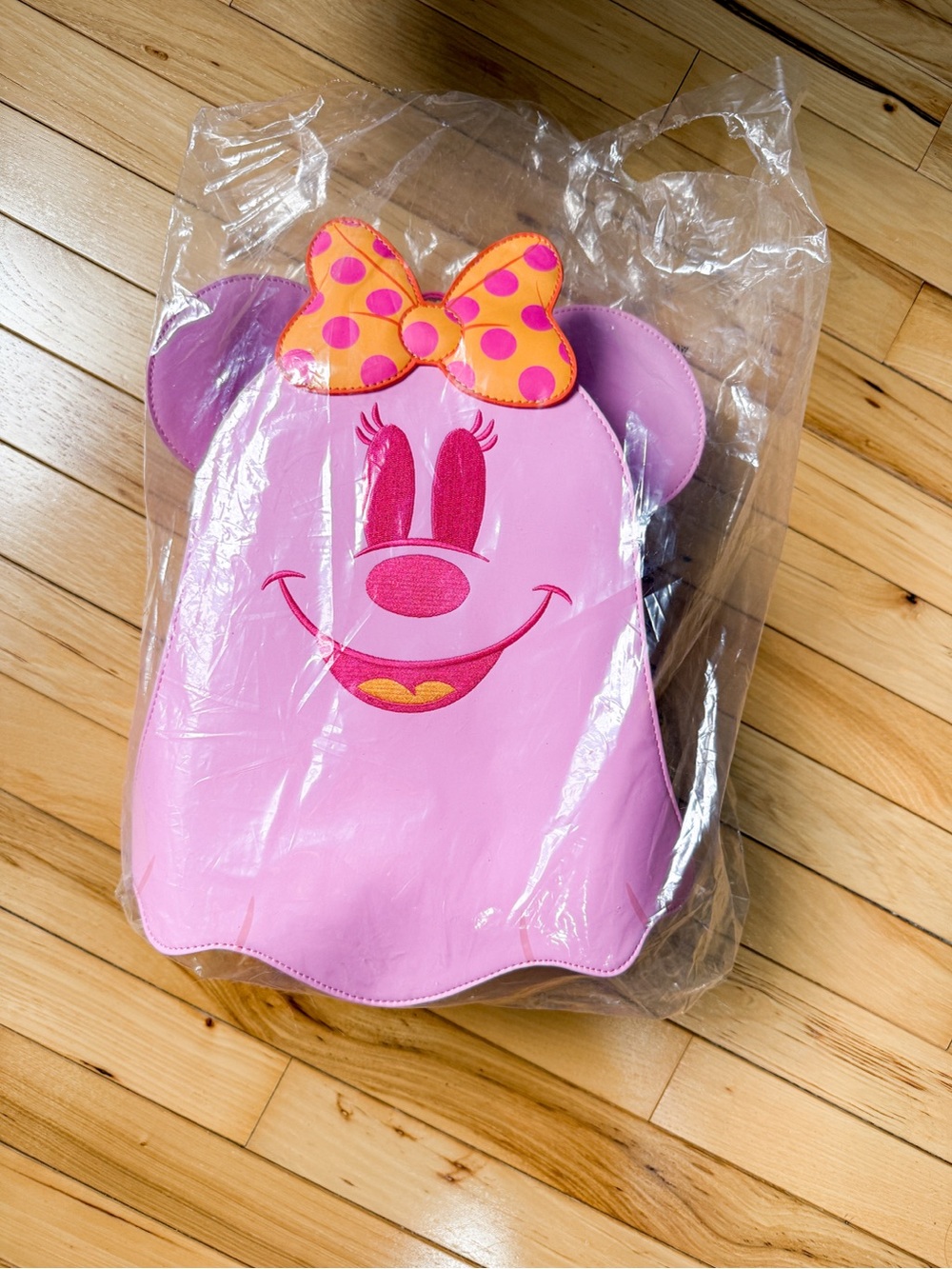 Loungefly Disney Pastel Ghost Mickey Mouse Glow Mini Backpack